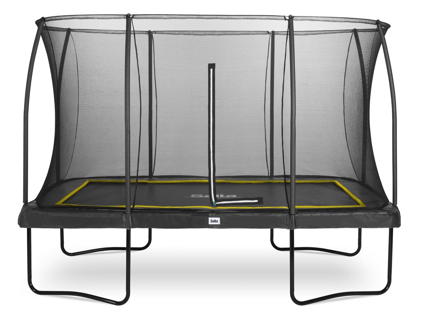 Aktentas vriendschap eetbaar Salta Comfort Edition Trampoline met Veiligheidsnet - 366 x 244 cm - Zwart  | Fitnessapparaat.nl