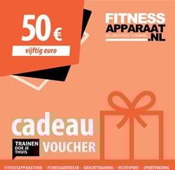 Fitnessapparaat Cadeaubon - 50 euro