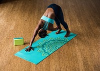 Gaiam Yoga Mat - 6 mm - Capri