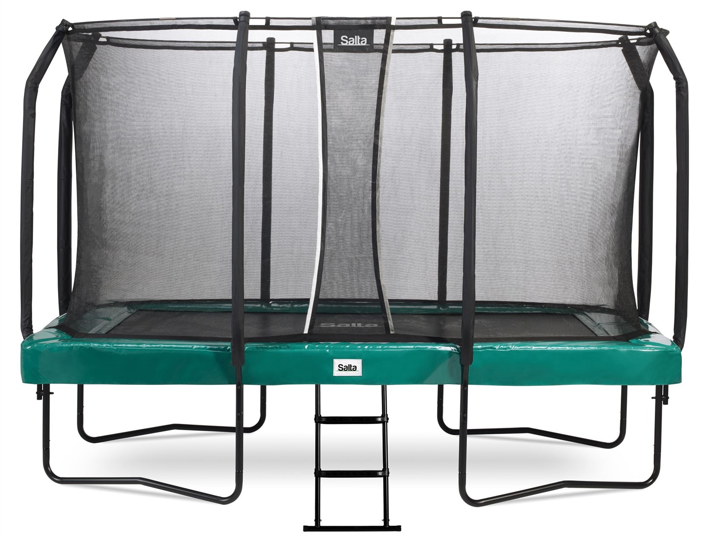 Specialist Motiveren fluweel Salta First Class Trampoline met Veiligheidsnet - 366 x 214 cm - Groen |  Fitnessapparaat.nl