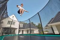 Salta First Class Trampoline met Veiligheidsnet - 366 x 214 cm - Groen