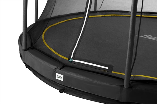 Salta Comfort Edition Ground Trampoline met Veiligheidsnet - 305 cm - Zwart-3