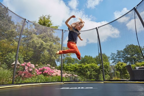 Salta Comfort Edition Ground Trampoline met Veiligheidsnet - 305 cm - Zwart