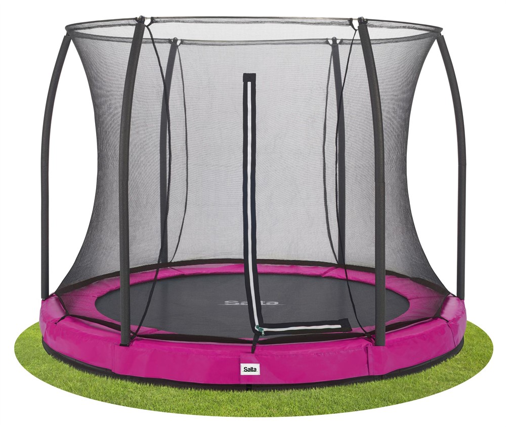 Salta Comfort Edition Ground Trampoline met Veiligheidsnet 305 cm Roze online kopen