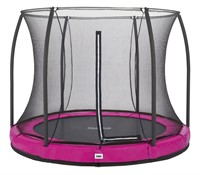 Salta Comfort Edition Ground Trampoline met Veiligheidsnet - 251 cm - Roze-2
