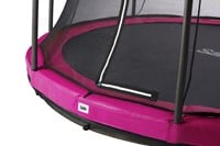 Salta Comfort Edition Ground Trampoline met Veiligheidsnet - 251 cm - Roze-3