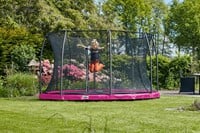 Salta Comfort Edition Ground Trampoline met Veiligheidsnet - 183 cm - Roze