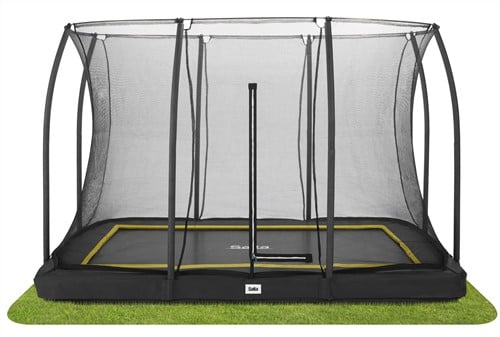 Salta Comfort Edition Ground Trampoline met Veiligheidsnet - 305 x 214 cm - Zwart
