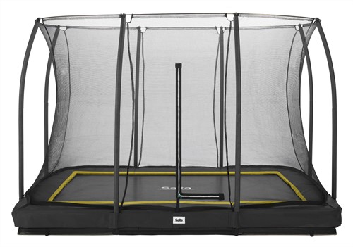 Salta Comfort Edition Ground Trampoline met Veiligheidsnet - 305 x 214 cm - Zwart-2