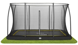 Salta Comfort Edition Ground Trampoline met Veiligheidsnet - 366 x 244 cm - Zwart