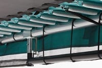 Salta - Comfort Edition Ground Trampoline met Veiligheidsnet - 244 x 366 cm - Groen