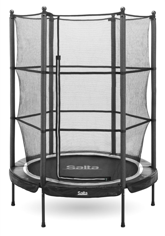 Salta Junior Trampoline met Veiligheidsnet 140 cm Zwart online kopen