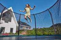Salta Premium Ground Trampoline met Veiligheidsnet - 305 cm - Groen