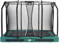 Salta Premium Ground Trampoline met Veiligheidsnet - 305 x 214 cm - Groen
