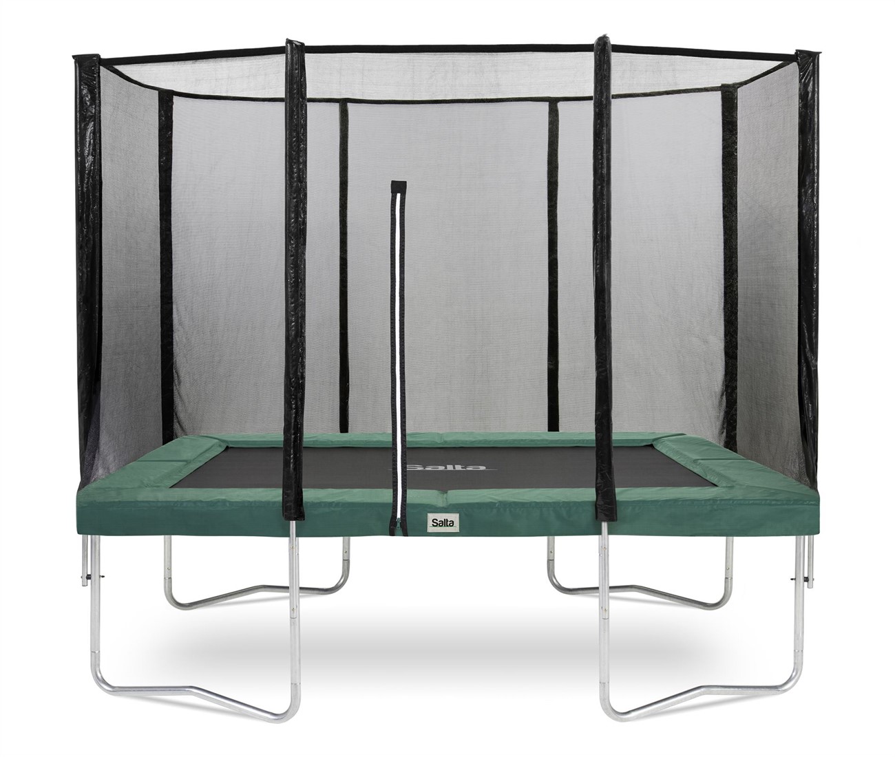 Dankzegging Mompelen voordat Salta Combo Trampoline met Veiligheidsnet - 153 x 214 cm - Groen |  Fitnessapparaat.nl