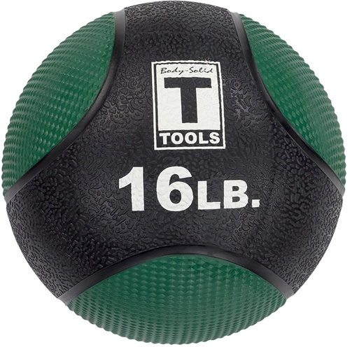 Body-Solid Medicine Ball - Medicijnbal - Legergroen - 7,2 kg