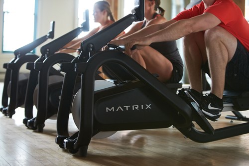 Matrix roeitrainer lifestyle roeien op een rij
