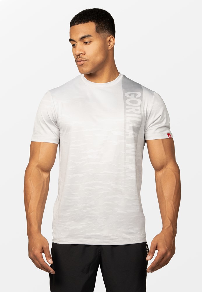 Gorilla Wear Westley T-shirt - Lichtgrijs - 2XL