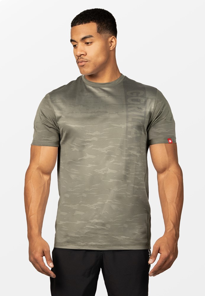 Gorilla Wear Westley T-shirt - Legergroen - M