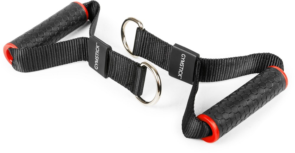 Gymstick Pulley D-Handle - Set van 2 Handgrepen