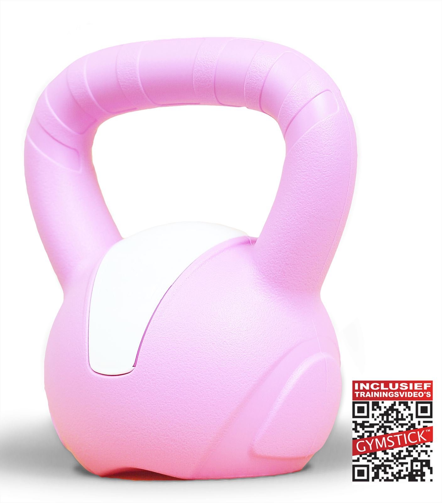 Gymstick Emotion Vinyl Kettlebell 3 kg Met Trainingsvideo's