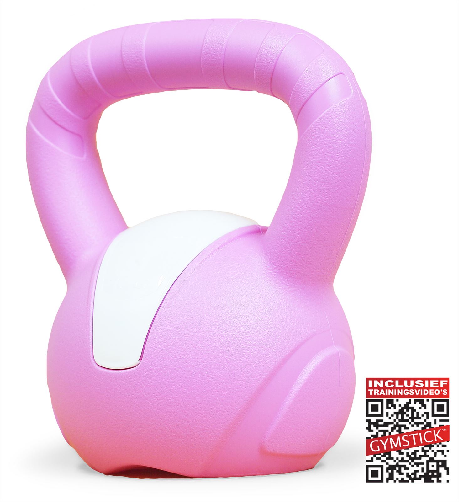 Gymstick Emotion Vinyl Kettlebell 5 kg Met Trainingsvideo's