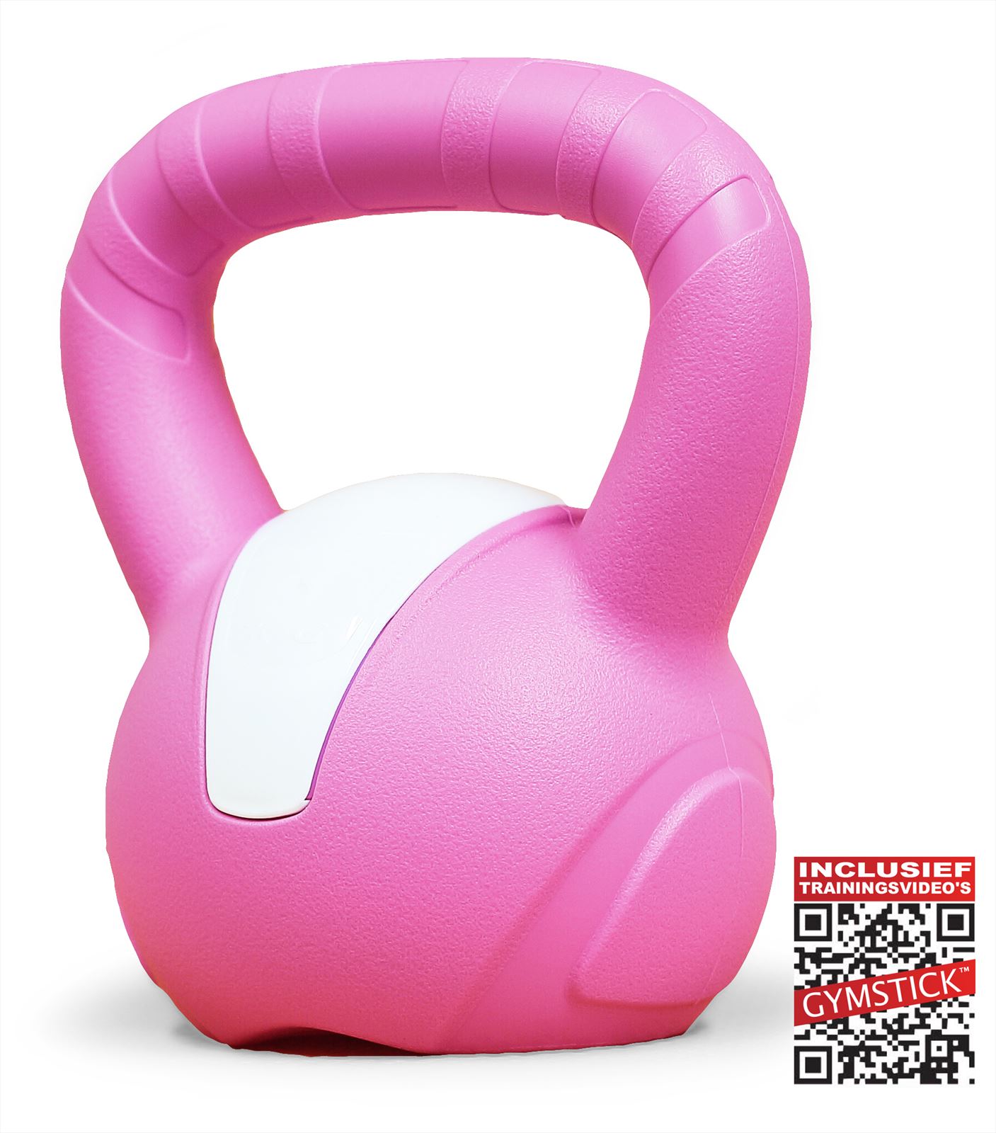 Gymstick Emotion Vinyl Kettlebell 8 kg Met Trainingsvideo's