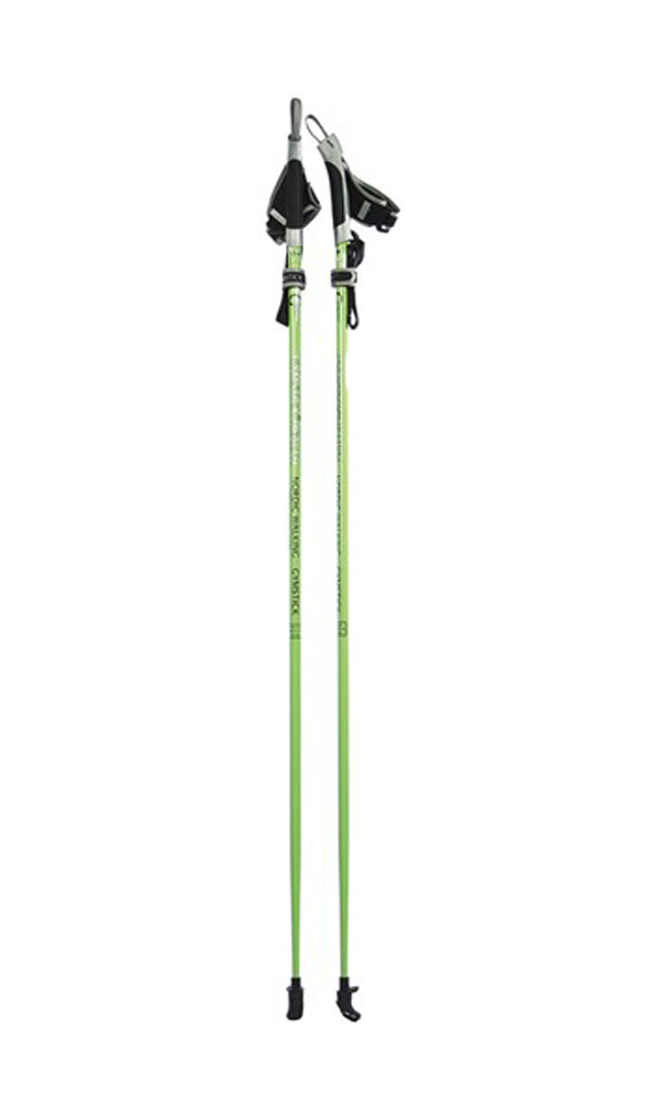 Gymstick health Nordic Walking stokken met DVD 125 cm