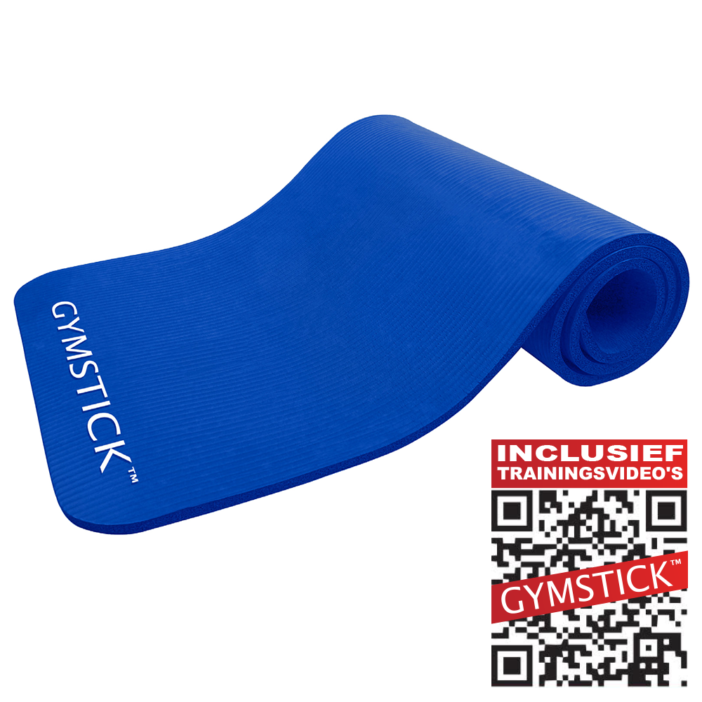 Gymstick Fitnessmat Comfort Blue