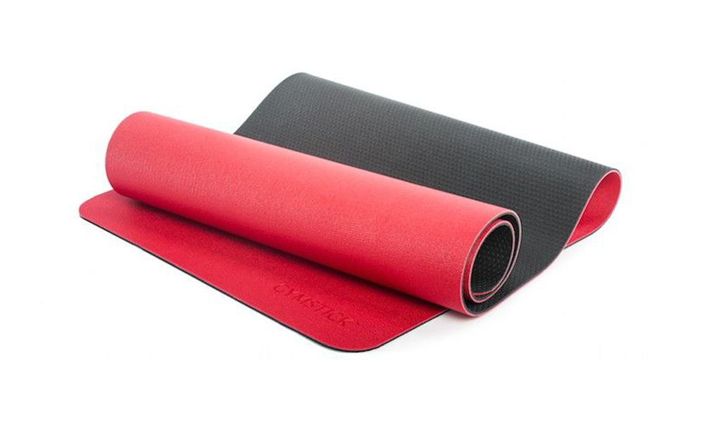 Gymstick Pro Yoga Mat Met Online Trainingsvideos Red-Black