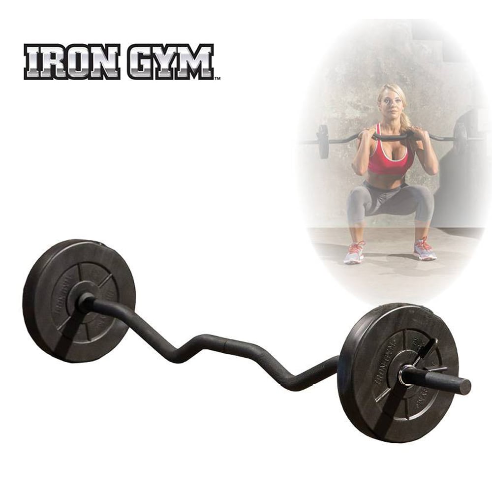 Medisch wangedrag Geplooid Sobriquette Iron Gym 23 kg verstelbare curl stang set - 25 mm | Fitnessapparaat.nl