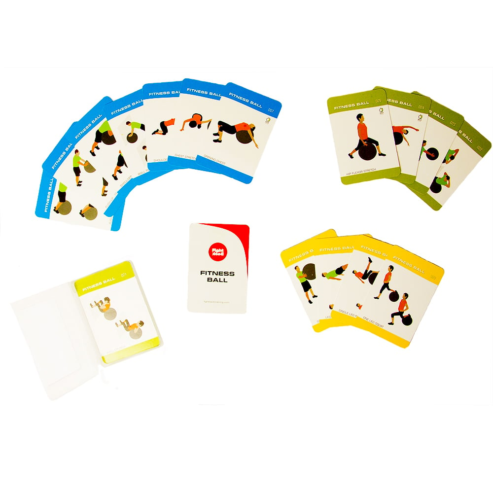 Fight Back Fitness Ball Training Cards