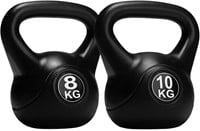 VirtuFit PVC Kettlebell Set 18 kg