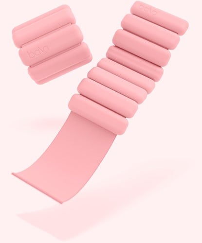 Bala Bangles Enkel- en Polsgewicht - 2 x 0,5 kg - Blush/Roze