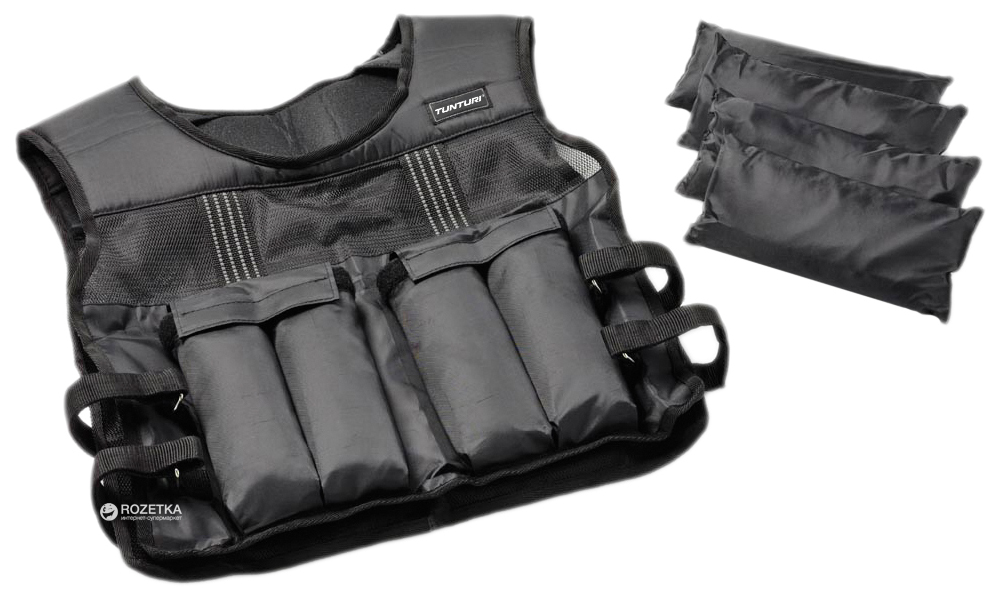 Tunturi Adjustable Weighted Vest 15kg Stuk