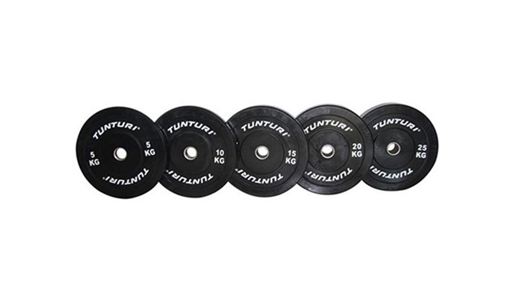 Tunturi Bumper Plate 5kg Black