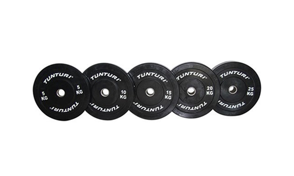 Tunturi Bumper Plate 10kg Black