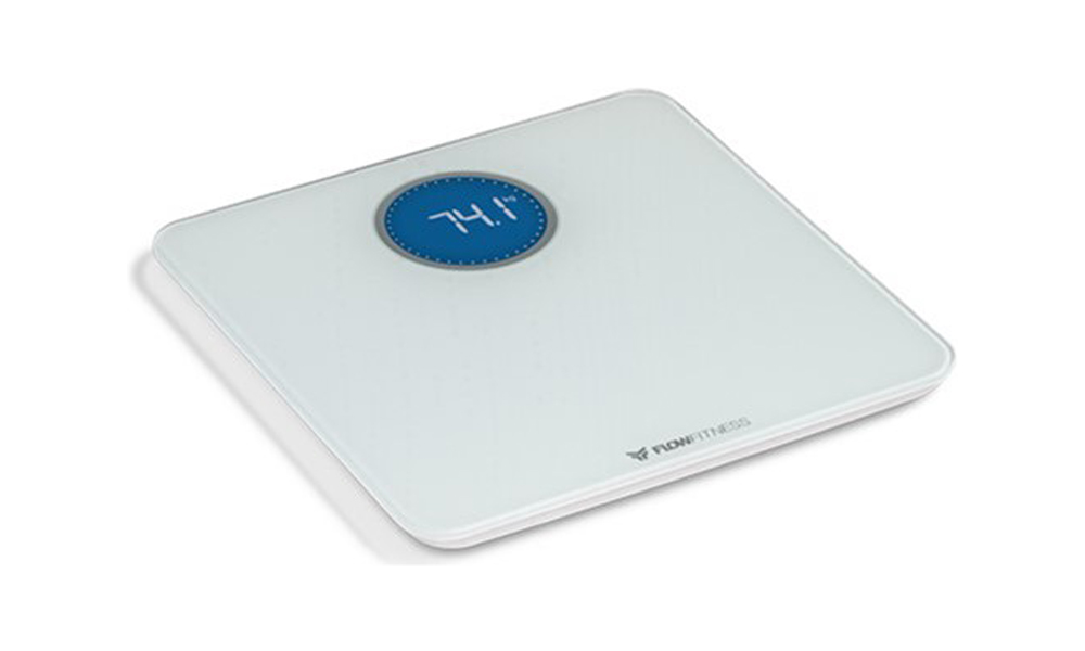 Flow Fitness Bluetooth Smart Scale Weegschaal Wit