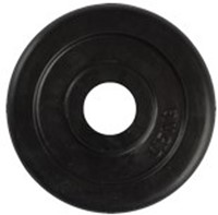 VirtuFit Rubberen Halterschijf - Halter gewicht - 30 mm - 0.5 kg