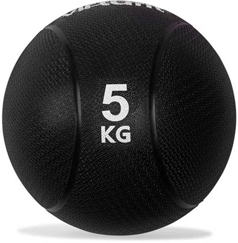 VirtuFit Medicijnbal Pro - Medicine Ball - 5 kg - Rubber - Zwart