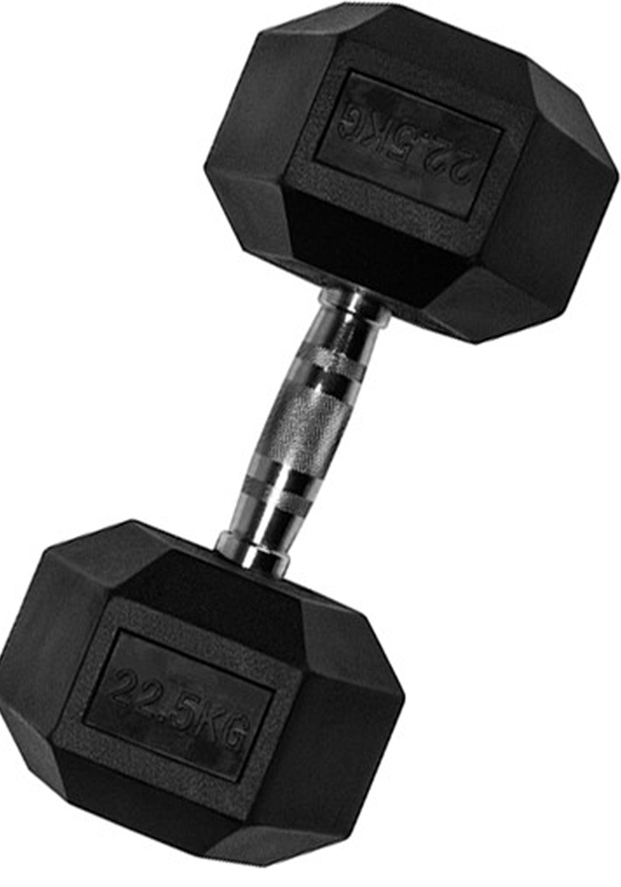 VirtuFit Hexa Dumbbell Pro - 22,5 kg - Per Stuk