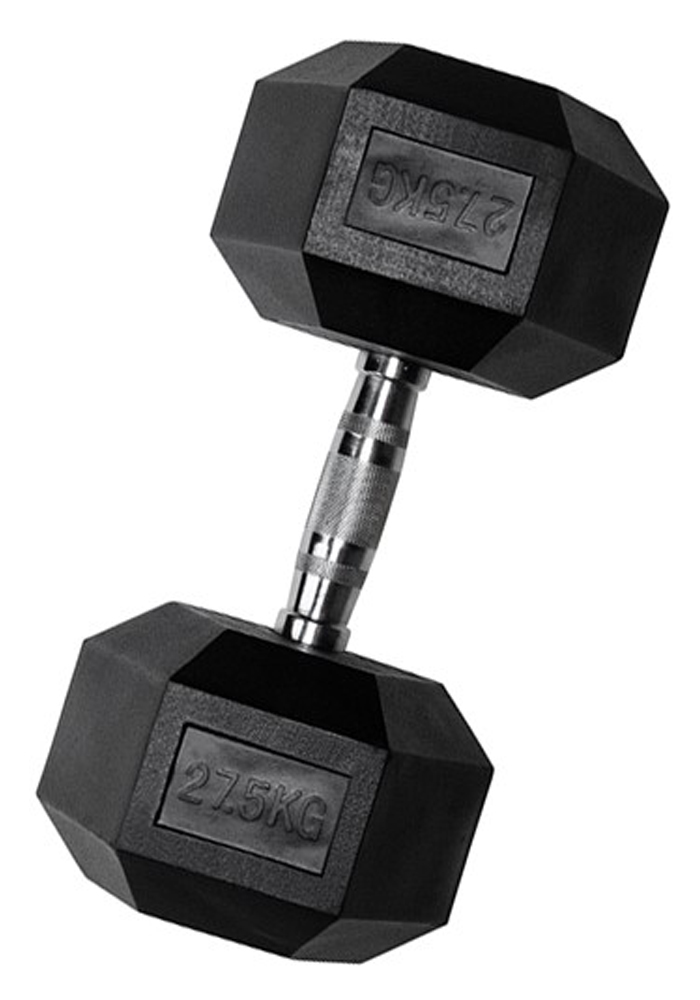 VirtuFit Hexa Dumbbell Pro - 27,5 kg - Per Stuk