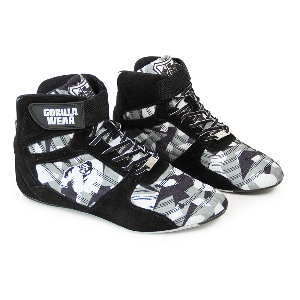 Gorilla Wear Perry High Tops Pro Black-Gray Camo Maat 36