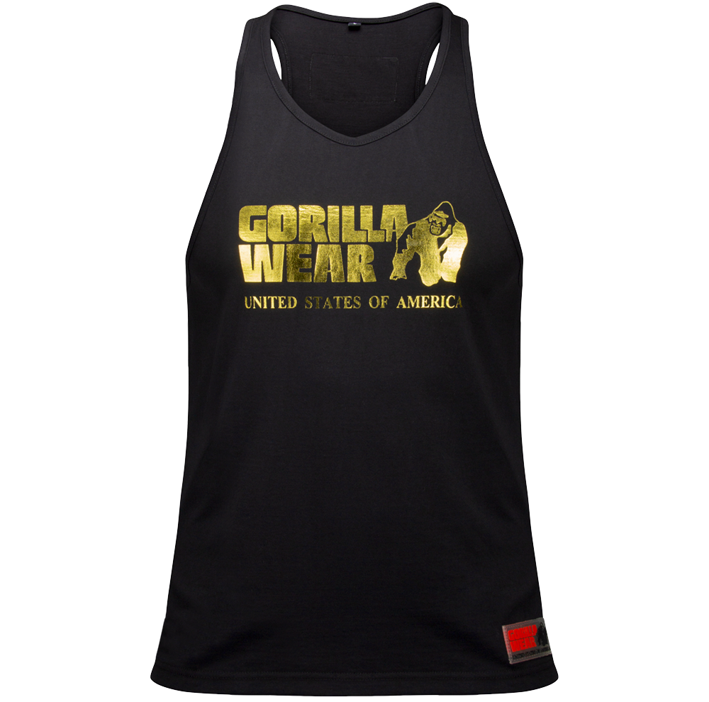 Gorilla Wear Classic Tank Top Gold gorilla wear kopen in de aanbieding