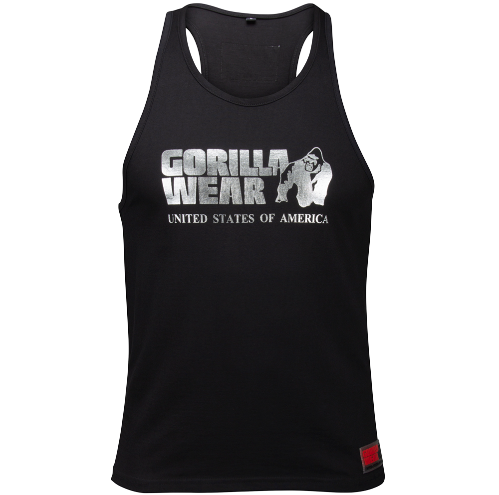 Gorilla Wear Classic Tank Top Silver Xl gorilla wear kopen in de aanbieding