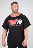 Gorilla Wear Classic Work Out Top - Zwart - S/M