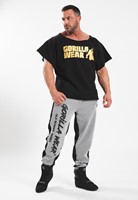 Gorilla Wear Classic Work Out Top - Zwart/Goud-3