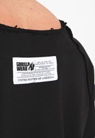 Gorilla Wear Classic Work Out Top - Zwart/Goud - neck badge