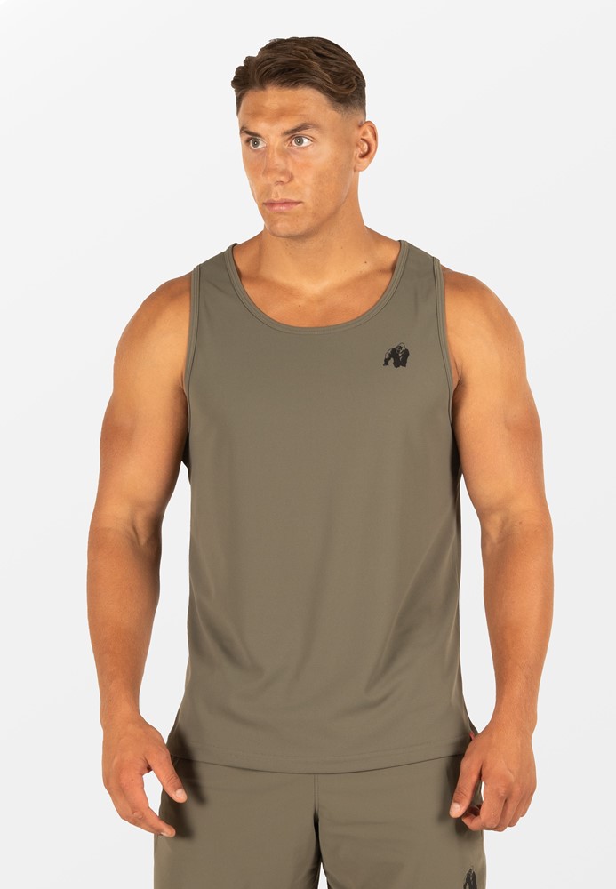 Gorilla Wear Colton Tank Top - Legergroen - XL