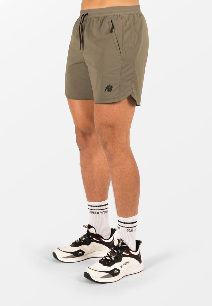 Gorilla Wear Colton Korte Broek - Legergroen - XL